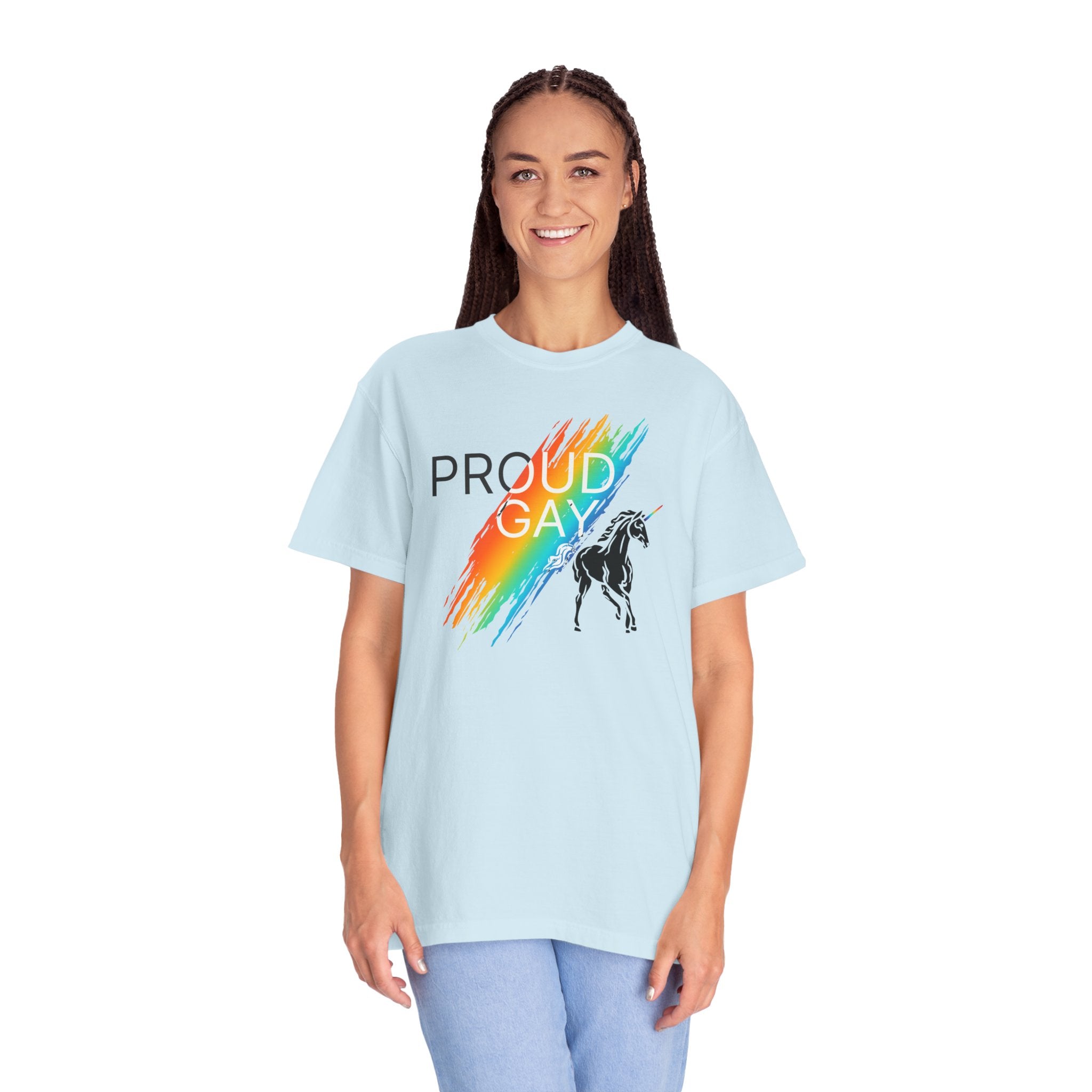 Proud Gay Rainbow Unicorn T-Shirt